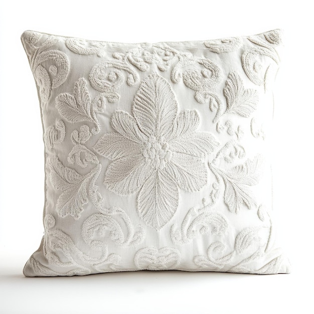 detal haftu na poduszce